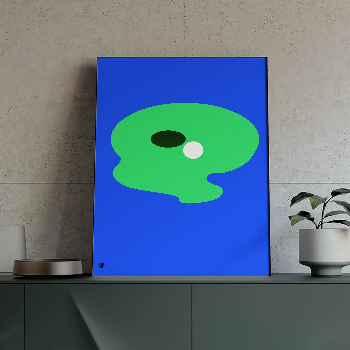 Green Palette (Sérigraphie artisanale)